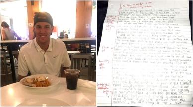 graded reply to ex girlfriend, long letter from ex grading, long letter from ex red pen marks, reply to ex girlfriend, ex girlfriend letter reply, twitter graded letter, nick lutz ex girlfriend reply, nick lutz, ex girlfriend reply, indian express, indian express news