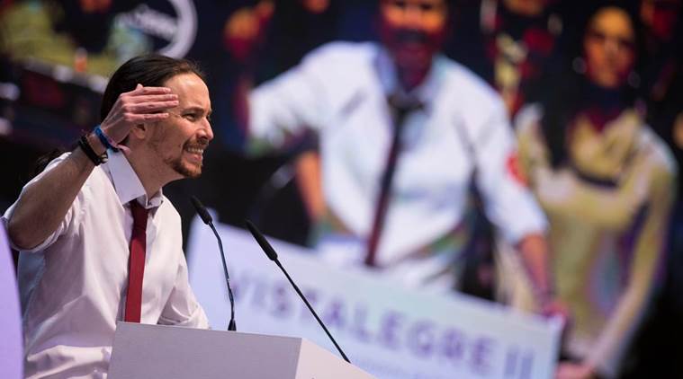 spain, spain elections, podemos party, spain politics, pablo iglesias, spanish polls 2017, madrid, spain leftwing party, european leftist parties, greece, syriza, spain economic crisis, world news, international news, european politics