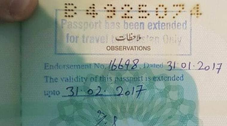 Passport Validity Date