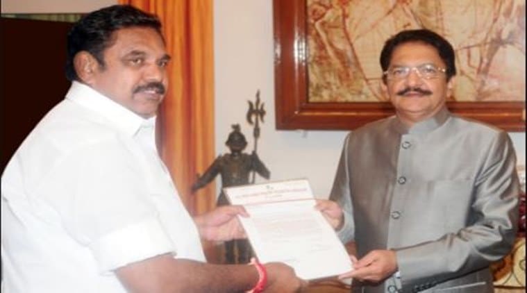 Palanisamy, E Palaniswami, E Palanisamy cm, palanisamy chief minister, palaniswamy chief minister, Tamil Nadu crisis, sasikala, sasikala news, tamil nadu news, latest tamil nadu news, indian express news