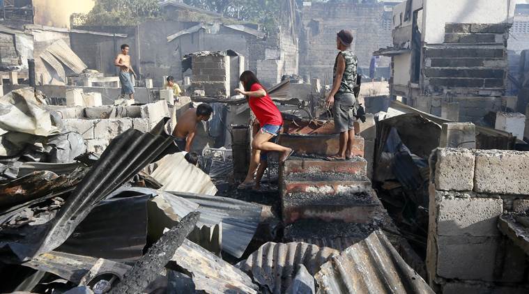 Manila: 15,000 residents lose homes in shantytown fire | World News ...