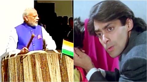 narendra modi, pm narendra modi, modi, pm modi, peeing human, fb page peeing human, modi spoof videos, modi dubmash videos, modi funny videos, pm modi funny, indian express, indian express news