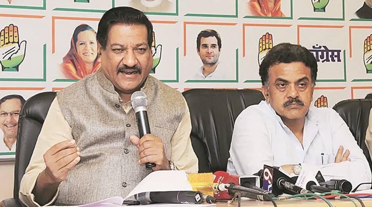 Former Maharashtra Chief Minister Prithviraj Chavan.