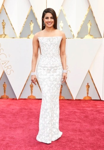 Oscars 2017: Priyanka Chopra dazzles in white again in Ralph & Russo |  Lifestyle Gallery News - The Indian Express