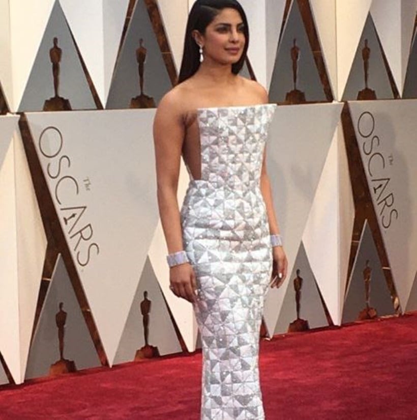 Priyanka oscar dress hotsell