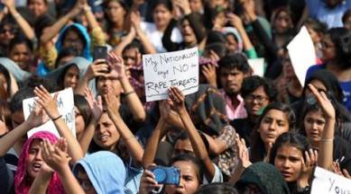 Ramjas protests, Ramjas college protests. Ramjas violence, NHRC, delhi police, delhi police commissioner, devendra Pathak, Ramjas protests delhi police, NHRC delhi police, delhi university violence, ABVP, AISA, india news, delhi news, indian express news