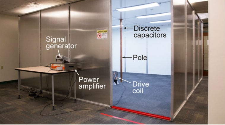 Disney scientists, wirelessly charge several electronic devices, room scale wireless power, Nikola Tesla, quasistatic cavity resonance (QSCR), metallised walls, discrete capacitors, lectromagnetic frequency, Science, Science news 