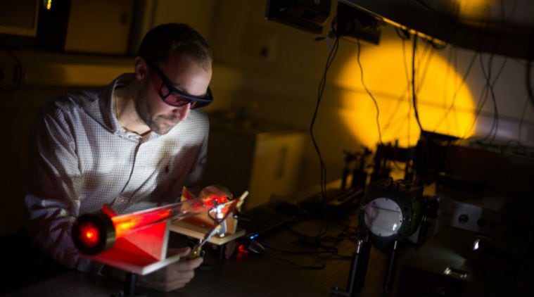 Visualise methane gas, new technology, Quant IC, Single Pixel imaging, Glasgow University, digital data projectors, absorption wavelength of methane, cheaper gas detection system, Quant IC technology, Science, Science news
