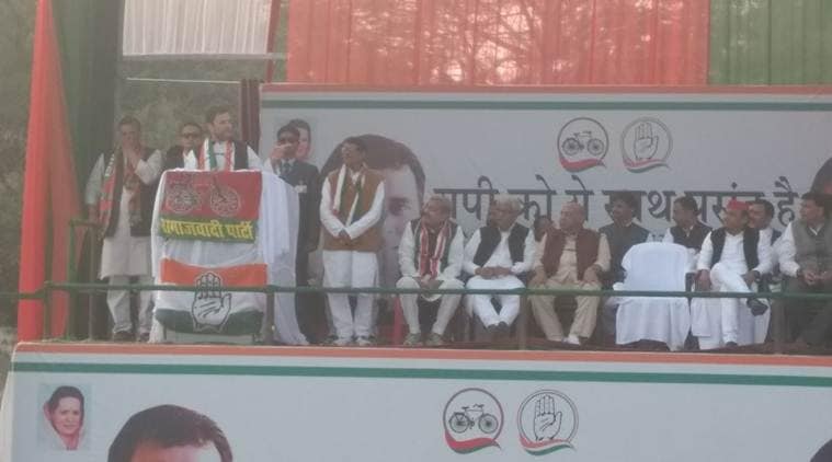 Rahul Gandhi, Akhilesh Yadav, Samajwadi Party, Congress, Congress rally, SP rally, Kanpur rally, SP Kanpur rally, Congress Kanpur rally, Rahul Gandhi Kanpur rally, AKhilesh Kanpur rally, Congress news, UP news, India news