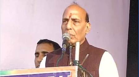 rajnath singh, rajnath, uttar pradesh assembly elections, up elections, rajnath cycle remark, rajnath samajwadi party cycle remark, uttar pradesh elections 2017, up polls rajnath, rajnath, rajnath sp, rajnath on congress, rajnath uttar pradesh, india news, up news