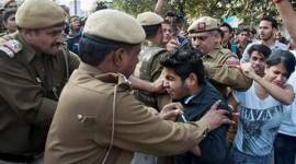 ramjas, ramjas row, ramjas violence, ramjas protest, JDU, janta dal united, abvp, gurmeher kaur, ramjas beating, abvp beating, indian express news, india news, delhi news