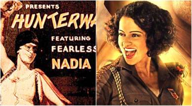 Rangoon legal trouble, rangoon copy hunterwali, rangoon hunterwali, rangoon scenes copied, vishal bhardwaj rangoon trouble, kangana ranaut fearless nadia, kangana ranaut character copied, rangoon copied, rangoon bombay high court, rangoon indian stunt woman, rangoon copyright infringenment, rangoon legal case, bollywood news, bollywood updates, entertainment news, indian express news, indian express