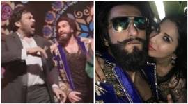 ranveer singh, chiranjeevi, ranveer chiranjeevi performance, ranveer chiranjeevi images, T Subbarami reddy grandson wedding, ranveer singh performance, chiranjeevi, khaidi no 150
