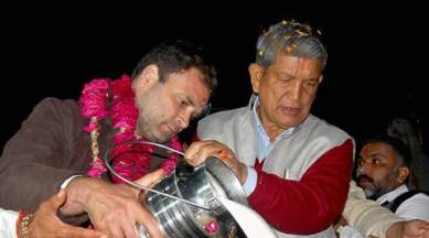 uttarakhand elections, uttarakhand polls, uttarakhand 2017 elections, harish rawat, rahul gandhi, model code violation, india news, latest news, indian express