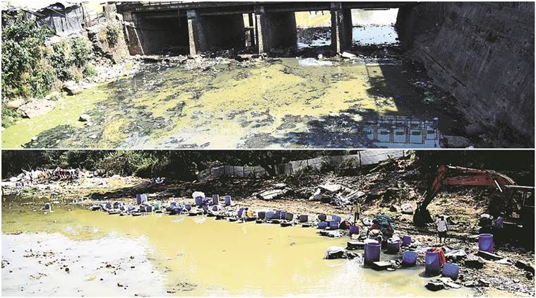 Part of Mithi river in Powai, Aarey lake being illegally reclaimed, activist writes to govt