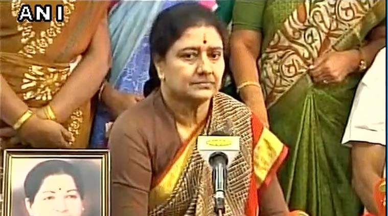 sasikala, aiadmk, tamil nadu