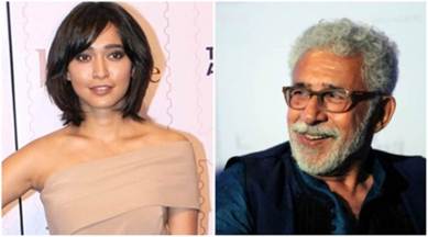 Sayani Gupta, Sayani Gupta actress, Sayani Gupta news, Sayani Gupta movies, Sayani Gupta films, Naseeruddin Shah, Naseeruddin Shah sayani gupta, sayani gupta Naseeruddin Shah, entertainment news, indian express, indian express news