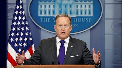 Indian-American woman questions Sean Spicer, asks him if he ‘committed ...