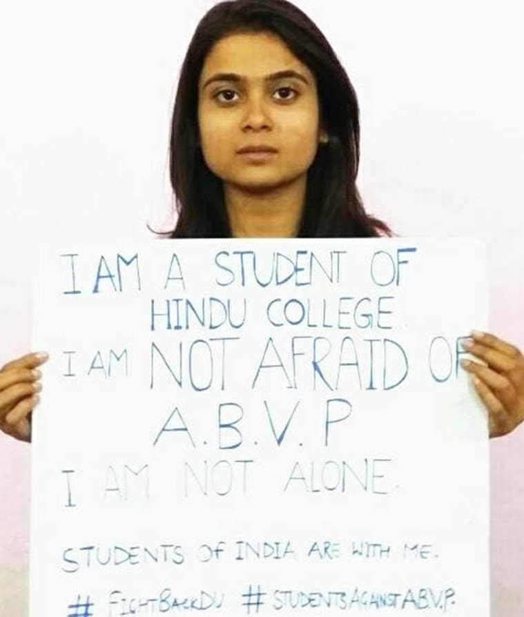 DU student Shatakshi Shraddha (Source: Facebook/Shatakshi Shraddha)