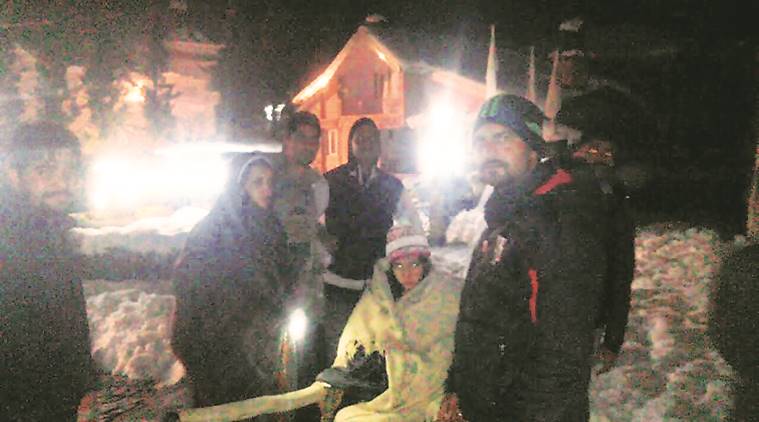 Shimla, Shimla snowfall, Snowfall in Shimla, Himachal pradesh, winters, winter season, shimla winters, snow, shimla weather, Shimla weather 2016, Shimla snowfall 2016, Shimla cold, cold, shimla coldest winters, shimla news, india news, indian express news
