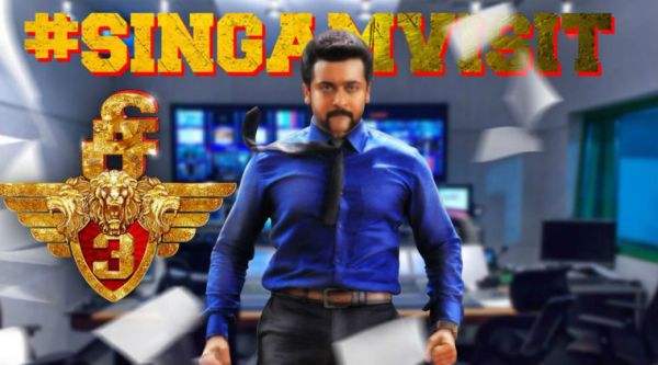 Suriya's Singam 3 releasing worldwide on Thursday