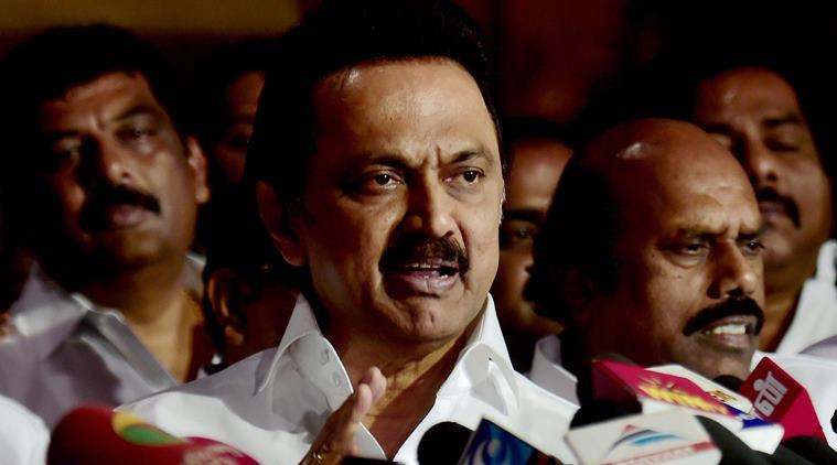 DMK working chief MK Stalin visits injured restaurant staff, six held for attack