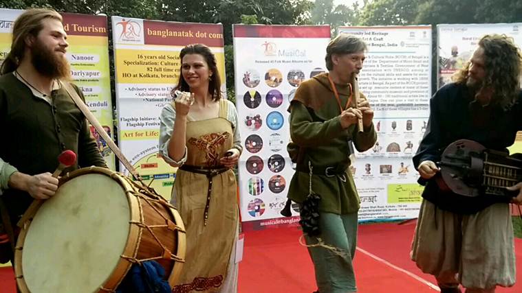 International bands from Russia, Sweden, Denmark have participated in this year's festival. (Source: Express photo by Subham Dutta)