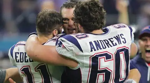 Brady leads biggest comeback, Patriots win Super Bowl 34-28 in OT