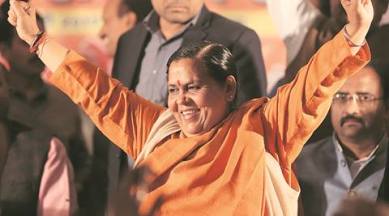 Uma Bharti, uttar pradesh elections, UP polls, uttar pardesh elections 2017, Donald Trump, Vladimir Putin, uma bharti rally, jhansi rally, elections updates, indian express news, BJP voters, uma bharti campaign
