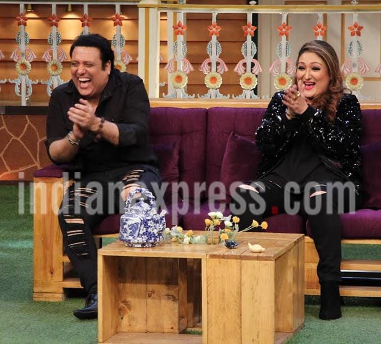 shakti kapoor, govinda, the kapil sharma show