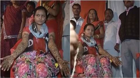 uttar pradesh, up election, 2017 up election, up assembly election, bride delays wedding, bride delays wedding for vote, UP bride delay for vote, viral videos, trending videos, latest news, india news, uttar pradesh news, lucknow news, indian express