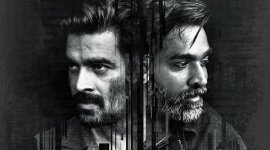 vikram vedha, vikram vedha first look, vikram vedha poster, madhavan vikram vedha, vijay sethupathi, vijay sethupathi vikram vedha, vikram vedha news, vikram vedha release, kollywood news, entertainment news