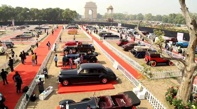 International vintage car rally kicks off with scores of rare marques