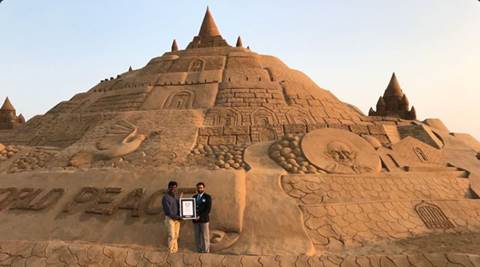 Guinness world record for making the tallest sand castle goes to ...