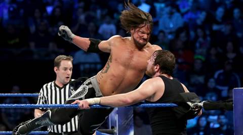 WWE Smackdown Results: AJ Styles Beats Dean Ambrose, John Cena’s ...