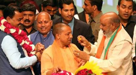 Yogi Adityanath, yogi adityanath new UP CM, UP CM Yogi Adityanath, Yogi Adityanath appointed as UP new CM, UP deputy CM, indian express news