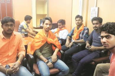 Delhi University, Ramjas violence, Ramjas row, AISA, ABVP, communists, nationalism, anti-national, BJP, save DU march, national flag, naxalism, India news, Indian express