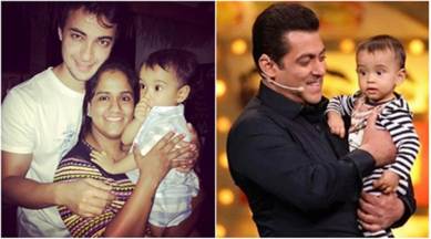 Salman Khan, Ahil, Salman Khan nephew ahil birthday, ahil birthday, ahil first birthday, Salman Khan, Salman Khan family