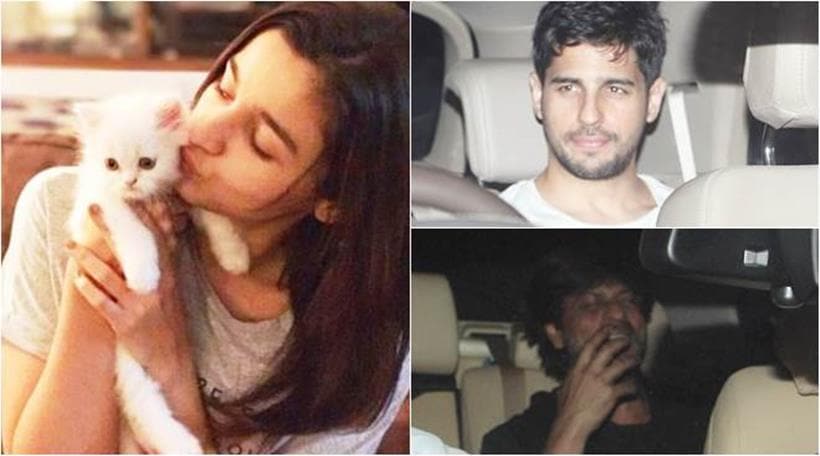 Alia Bhatt, Alia Bhatt birthday party, Sidharth Malhotra, Shah Rukh Khan