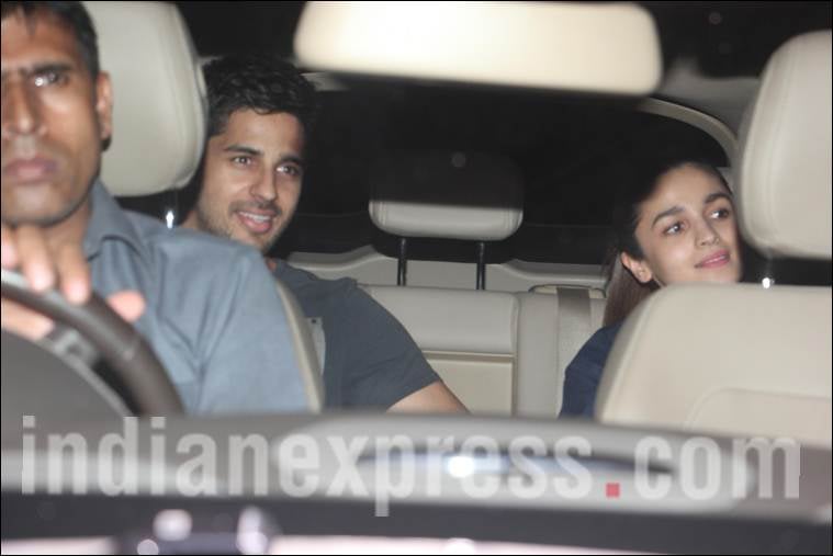 Alia Bhatt, Sidharth Malhotra, alia sidharth, Phillauri special screening pics