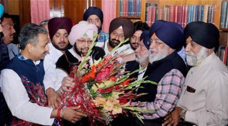 amarinder singh, captain amarinder singh, punjab government, punjab election results, punjab poll results, punjab election results 2017, punjab congress, punjab congress victory, punjab congress government, punjab news, indian express news