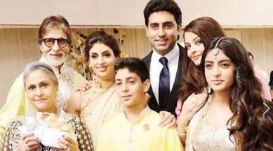 amitabh bachchan, bachchans, amitabh abhishek, amitabh bachchan family photo