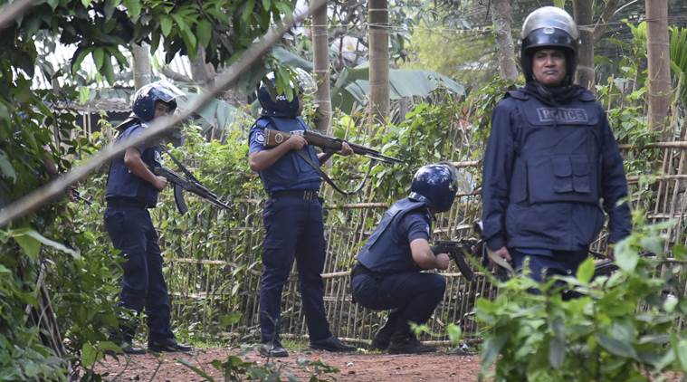 IS militants killed, Bangladesh militants riad, Bangladesh IS militants killed in raid, Jumatul Mujahedeen, Bangladesh Jumatul Mujahedeen, Prime Minister Sheikh Hasina, Bangladesh PM on militants raid, world news, indian express news