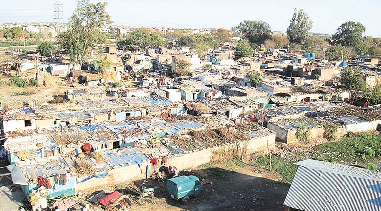 Chandigarh, chandigarh slum, chandigarh slum dwellers, chandigarh slum law and order, chandigarh news, indian express news