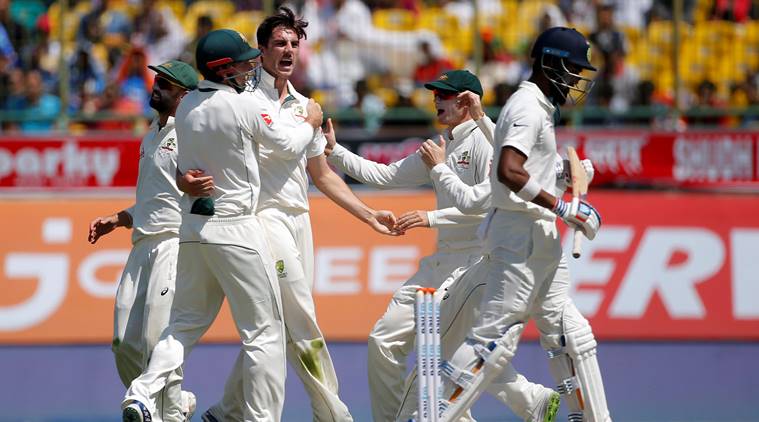 india vs australia, ind vs aus, india vs australia 4th test, ind vs aus score, ind vs aus test, cummins, pat cummins, cricket news, cricket, indian express