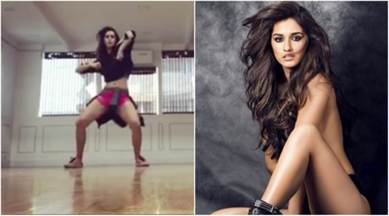 Disha Patani, Disha Patani dance, Disha Patani hot dance, Ed Sheeran Shape Of You, Ed Sheeran Shape Of You disha patani dance