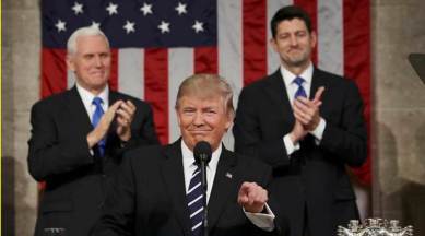 Donald Trump, Trump Kansas Shooting, Donald Trump Kansas, Trump condemns Kansas shooting, Trump Congress speech, Kuchibhotla Kansas shooting, Sean Spicer Kansas Shooting, White House Kansas shooting, World News