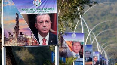 Nawaz Sharif, ECO summit, pakistan eco summit, pakistan economic summit, islamabad economic summit, islamabad ECo summit, islamabad security, indian express news, world news