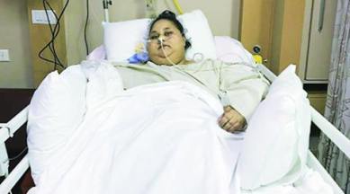 Eman ahmed, eman, world's heaviest women, eman ahmed mumbai, eman ahmed loses 50 kg, Saifee Hospital, eman ahmed egypt, maharashtra news, india news, indian express news