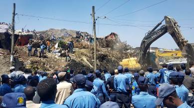 Ethiopia, ethiopia garbage dump landslide, garbage dump landslide deaths, ethiopia news, world news, latest news, indian express news